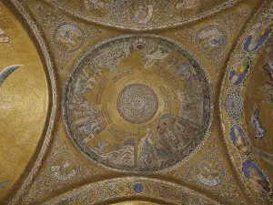 Byzantine Prints: St Marks Basilica, Venice, by Unknown Artist