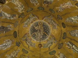 Byzantine Prints: St Marks Basilica, Venice, by Unknown Artist