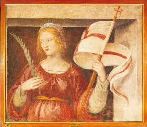 One Young Woman Only Prints: St Orsola, by Bernardino Luini