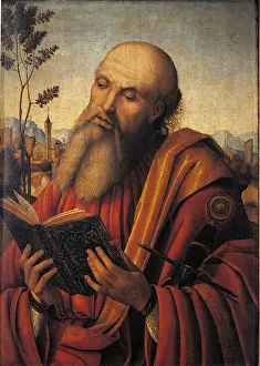 Balding Prints: St Paul, by Geminiano Benzoni, 1500 - 1510 about