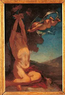 Arms Up Prints: St Sebastian, by Honor Daumier