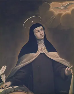 Santa Prints: St. Teresa of Avila, by Alonso del Arco