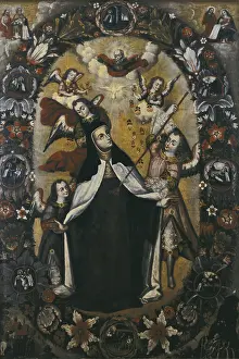 Mystic Prints: St. Teresa in Ecstasy. Anonymous author of La Paz