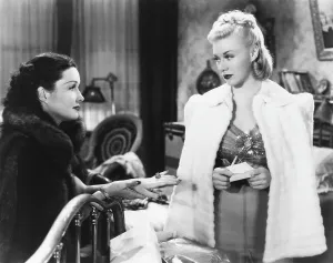 Images Dated 12th May 2015: STAGE DOOR, from left, Gail Patrick, Ginger Rogers, 1937