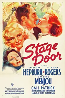 Patrick Prints: STAGE DOOR, from bottom left: Gail Patrick