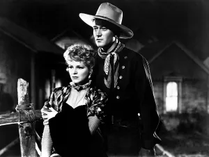 Western Clothing Prints: STAGECOACH, Claire Trevor, John Wayne