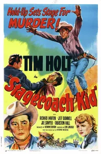Jeff Prints: STAGECOACH KID, US poster, Tim Holt (top right)