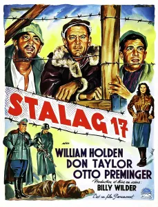 Holden Prints: STALAG 17, (Belgian poster art), 1953
