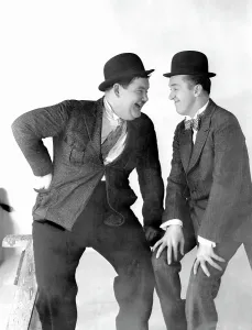 Images Dated 4th August 2005: Stan Laurel and Oliver Hardy, ca. 1930s