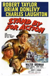 Brian Prints: STAND BY FOR ACTION, poster art