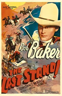 Stagecoach Prints: THE LAST STAND, Bob Baker, 1938