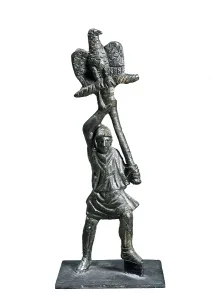 Bronze Prints: Standard bearer (aquilifer) of the Roman legions (1st c)