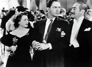 Adolphe Prints: A STAR IS BORN, Janet Gaynor, Fredric March, Adolphe Menjou, 1937