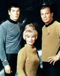 Shatner Prints: STAR TREK, (from left): Leonard Nimoy