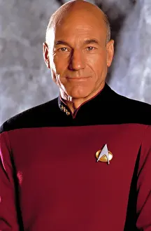 Science Fiction Prints: STAR TREK: THE NEXT GENERATION, Patrick Stewart, 1987 - 1994