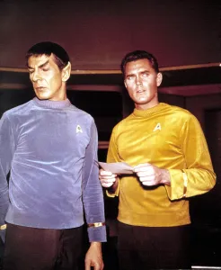 Spaceship Prints: STAR TREK, Jeffrey Hunter, Leonard Nimoy