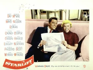 Rehearsal Prints: STARLIFT, from left: Gordon MacRae, Doris Day, 1951