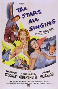 Rosemary Prints: THE STARS ARE SINGING, US poster art