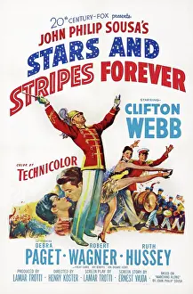 Wagner Prints: STARS AND STRIPES FOREVER, US poster art