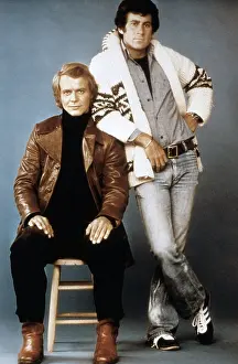 David Prints: STARSKY AND HUTCH, from left: David Soul, Paul Michael Glaser, 1975-1979