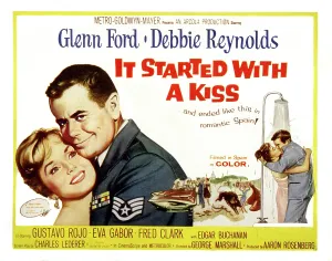 Ford Prints: IT STARTED WITH A KISS, Glenn Ford, Debbie Reynolds, 1959
