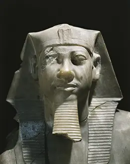 Giza Prints: Statue of Menkaure. 2490 - 2472 BC