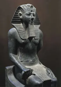Karnak Prints: Statue of Tuthmosis III. 1490 -1439 BC