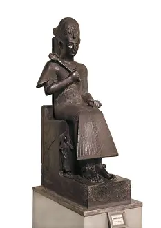 Ramses Ii 13th Century Bc Prints: Statuette of Ramses II. 13th c