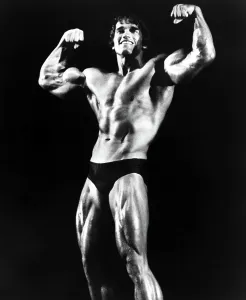 Muscles Prints: STAY HUNGRY, Arnold Schwarzenegger, 1976