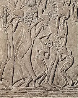 Saqqara Prints: Stela of Kha's tomb. 1304 BC
