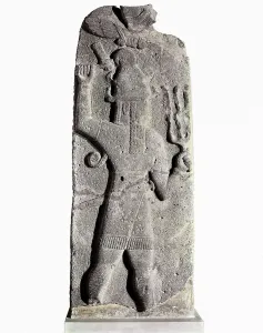 Syria Prints: Stela of Teshub, Syrian storm god