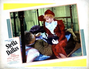 Hale Prints: STELLA DALLAS, from left, Alan Hale, Sr. Barbara Stanwyck, 1937