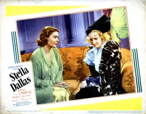 STELLA DALLAS, from left, Barbara O'Neil, Barbara Stanwyck, 1937
