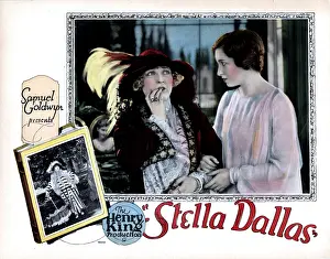 Feathered Hat Prints: STELLA DALLAS, from left, Belle Bennett, Alice Joyce, 1925