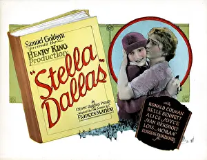 Title Card Prints: STELLA DALLAS, from left, Lois Moran, Belle Bennett, 1925
