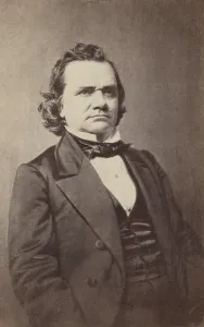 Long Prints: Stephen A. Douglas, photo by Edward Anthony
