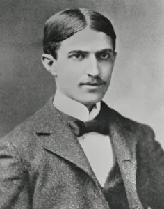 Novelists Prints: Stephen Crane, American author of the 1895 classic novel