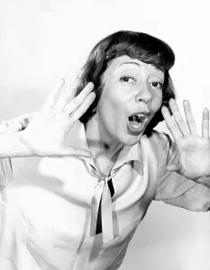 Coca Prints: THE STEVE ALLEN SHOW, Imogene Coca, 1956-61 (1956 photo)