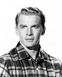 Plaid Shirt Prints: Steve Forrest, ca. early 1950s