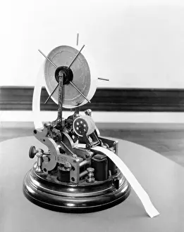 Stock Markets Prints: Stock ticker of the late 19th and early 20th century
