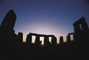 Prehistoric Prints: Stonehenge. UNITED KINGDOM. ENGLAND