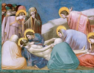 Medium Group Of People Prints: Stories of the Passion The Mourning over the Dead Christ