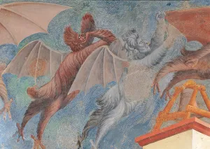 Mid Air Prints: Stories of St Francis St Francis drives the Devils out of Arezzo