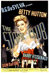 Tuxedo Prints: THE STORK CLUB, Don DeFore, Betty Hutton, Barry Fitzgerald, 1945