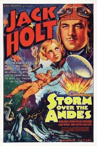 Parachute Prints: STORM OVER THE ANDES, US poster art, top right: Jack Holt, 1935
