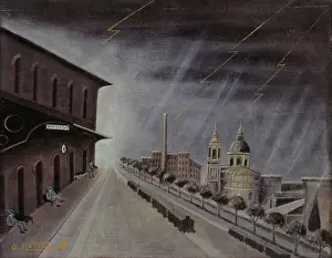 Expectation Prints: Storm at the station of Assisi