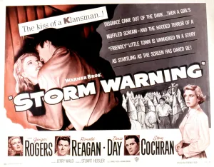 Reagan Prints: STORM WARNING, Ginger Rogers, Steve Cochran, Ronald Reagan, Doris Day, 1950