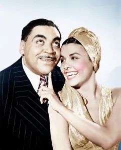 Gold Lame Prints: STORMY WEATHER, from left, Fats Waller