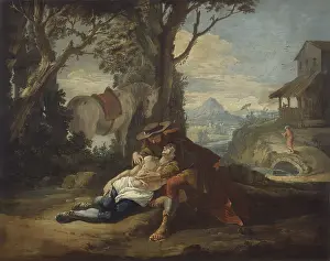 Character Prints: Story of the Good Samaritan, by Francesco Fontebasso