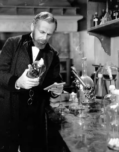 Bottle Prints: THE STORY OF LOUIS PASTEUR, Paul Muni, 1935